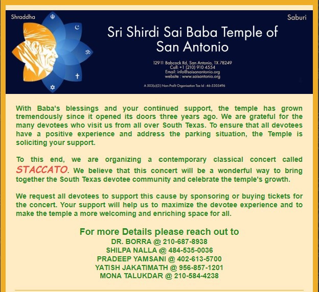 Anutham Presents STACCATO a contemporary classic