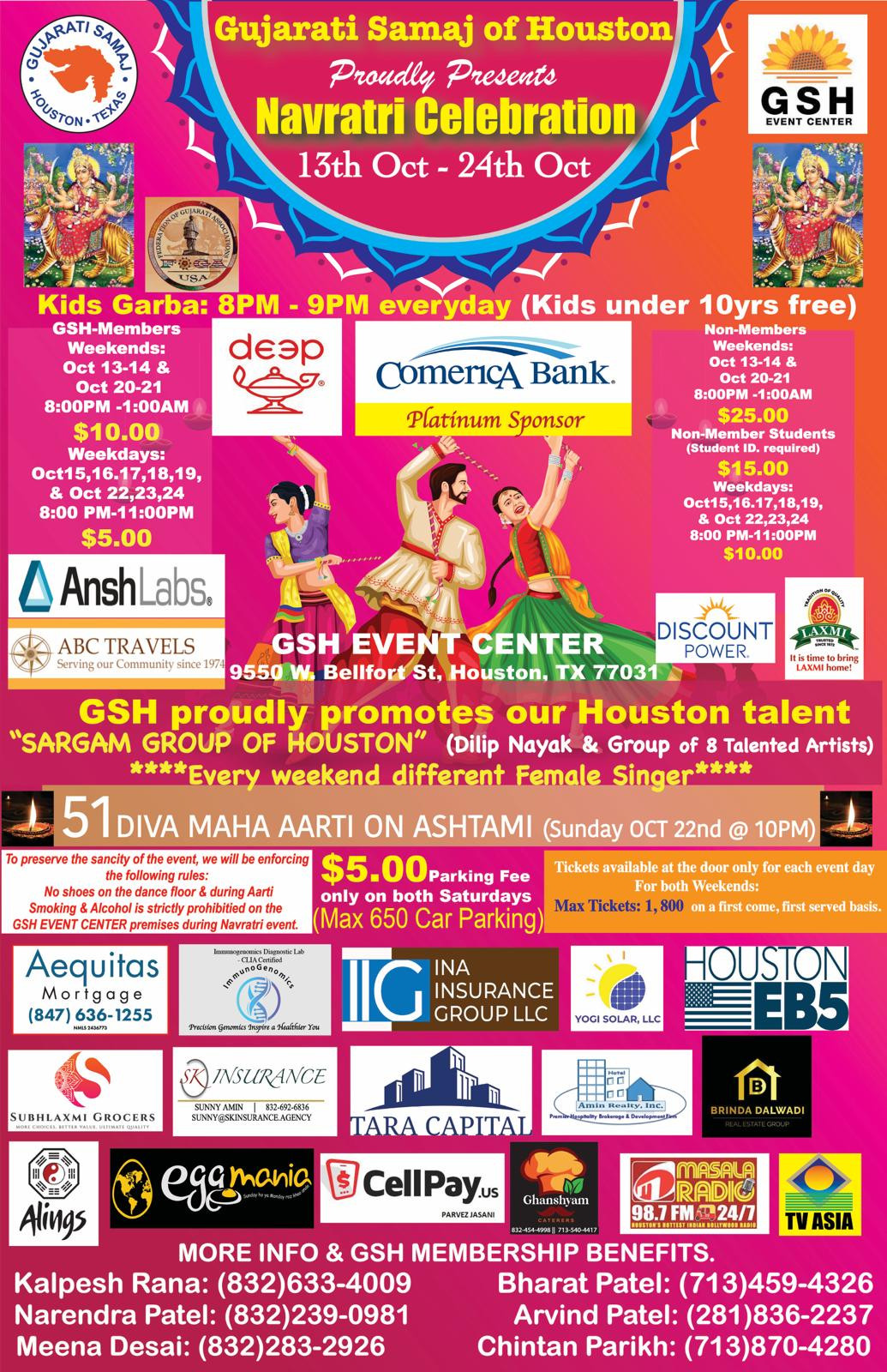 Navrathri Celebrations  - Gujarati Samaj of Huston